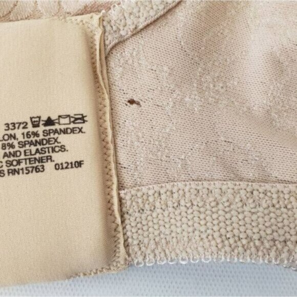 Bali Classic Support Bra 34DD NEW Smoothing Cool Comfort Cream - Picture 10 of 11